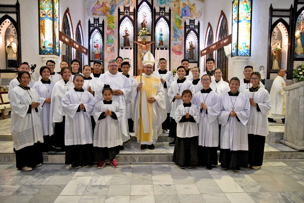 Bishop Ryan inaugurates Year of Spiritual Renewal for San Vicente,  installed Fr. Jason as Pastor – Roman Catholic Diocese of Chalan Kanoa