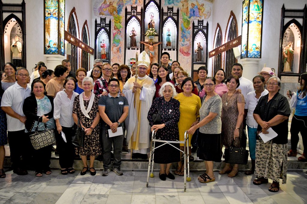 Bishop Ryan inaugurates Year of Spiritual Renewal for San Vicente,  installed Fr. Jason as Pastor – Roman Catholic Diocese of Chalan Kanoa