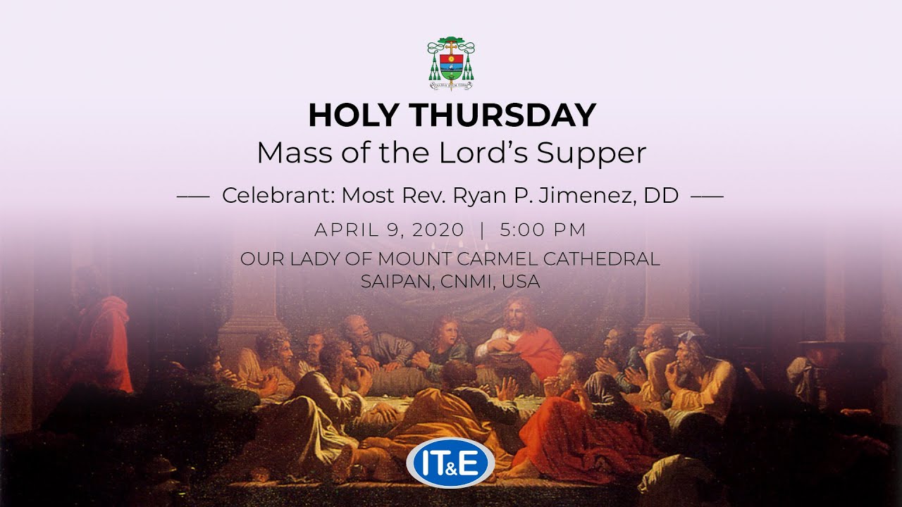 holy thursday mass order pdf