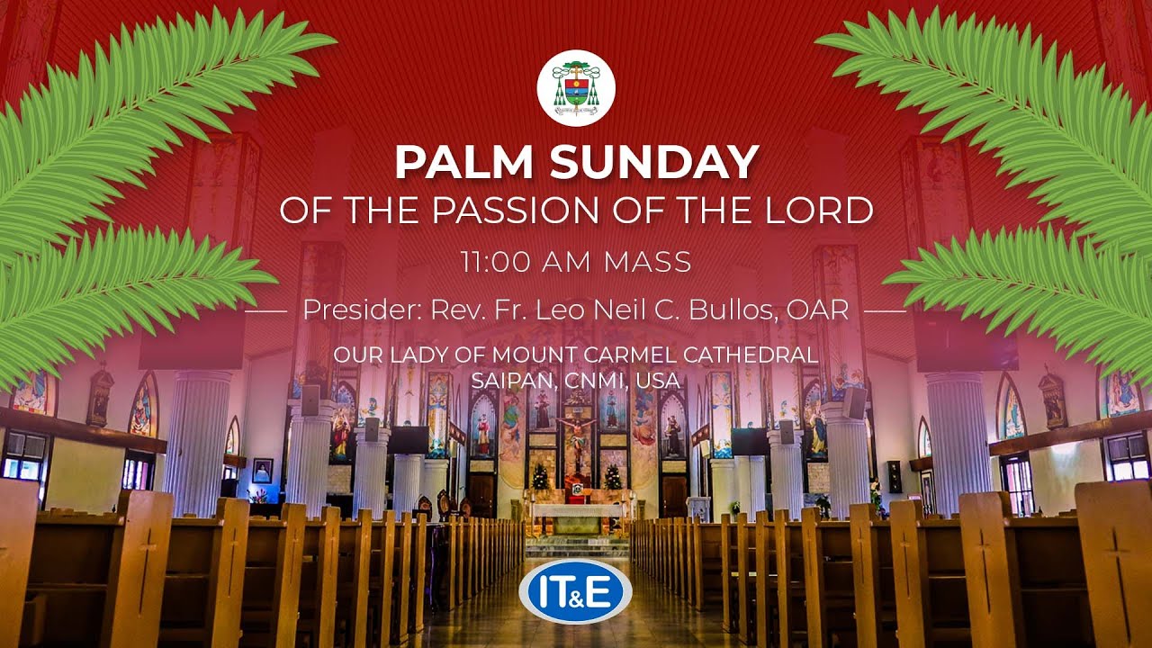 Palm Sunday of the Passion of the Lord 11 AM Mass Roman Catholic